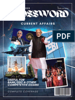 April 2023 CROSSWORD Current Affairs (English)