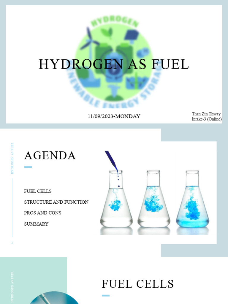 Hydrogen as Fuel 0620 IGCSE Chemistry PDF