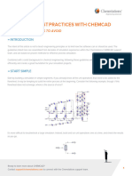 Chemstations - Simulation Best Practice With Chemcad