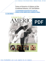 Test Bank For Visions of America A History of The United States Combined Volume 2 e 2nd Edition