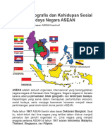 Kondisi Geografis Dan Kehidupan Sosial Budaya Negara ASEAN