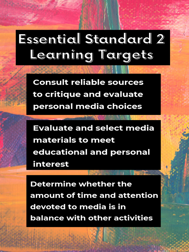 Es 2 and Learning Targets PDF