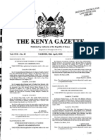 The Kenyagazette: Special Issue