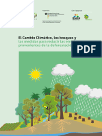 El Cambio Climático, Los Bosques y Las Medidas para Reducir Las Emisiones Provenientes de La Deforestación