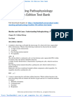 Understanding Pathophysiology Huether 5th Edition Test Bank