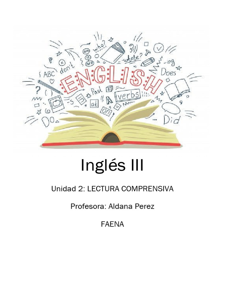Ingles Iii Unidad 2 | PDF | Artes del Lenguaje y Comunicación