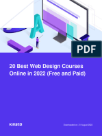 20 Best Online Web Design Courses in 2022