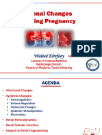 Renal Changes During Pregnancy: Waleed Elrefaey