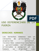 Uso de La Fuerza - DDHH