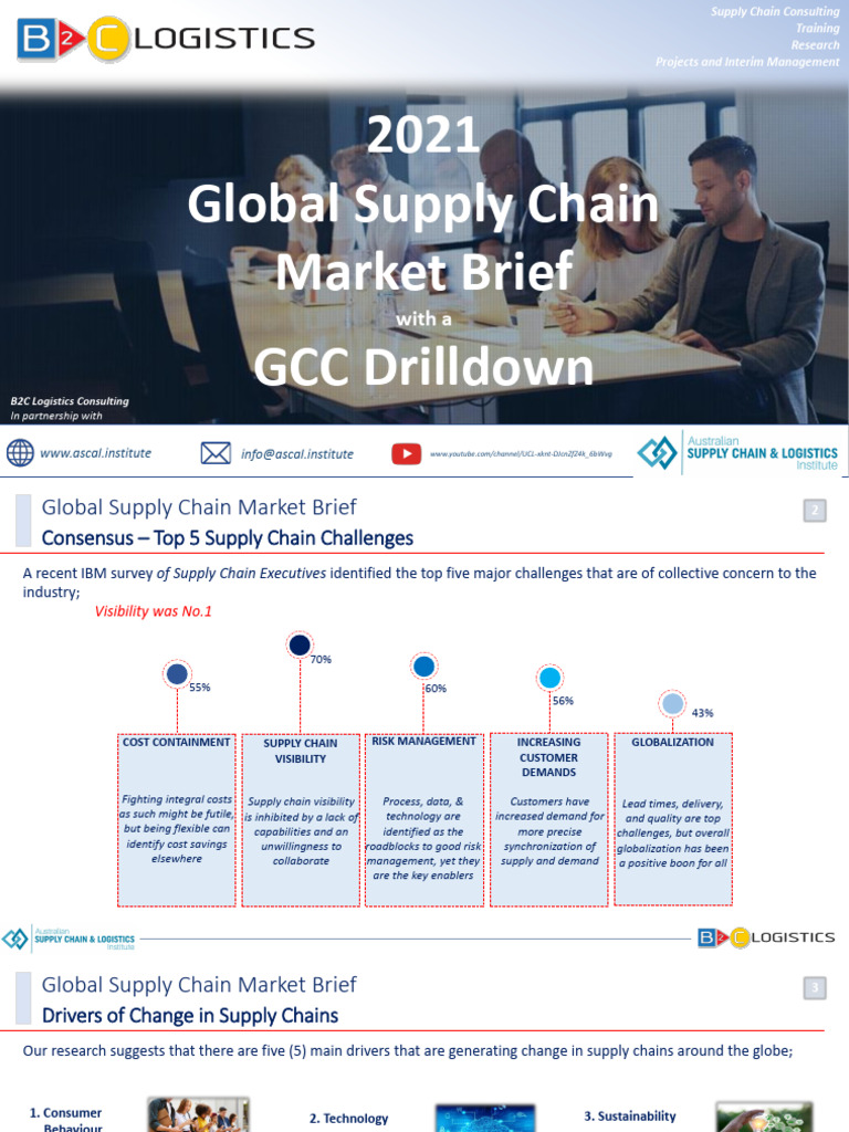 Global Supply Chain Challenges 2021 | PDF | Supply Chain | Supply Chain ...