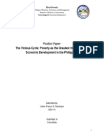 Sambajon, Loben Francis A - Position Paper - Economic Development