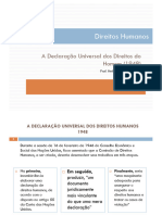 Anotações de Direitos Humanos - Aula 3 - ALUNOS