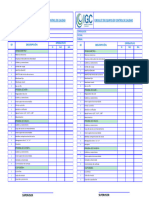 Checklist Control de Calidad