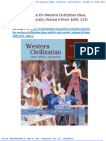 Solution Manual For Western Civilization Ideas Politics and Society Volume II From 1600 11th Edition