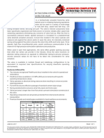 Cemented Pressure Actuated Toe Valve Rev3