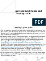 Pivot Point & Stopping Distance and Turning Circle