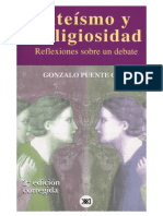 Puente Ojea, Gonzalo - Ateísmo y Religiosidad (PDF)