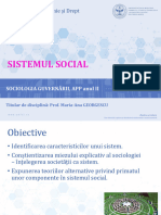 Sistemul Social