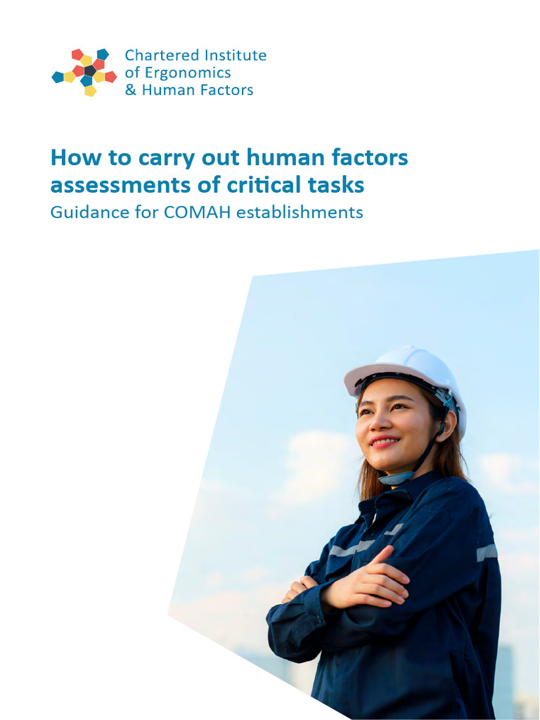 Human Factors Assessment Guidance for COMAH | PDF | Risk | Competence ...