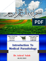 7-Introduction To Medical Parasitology