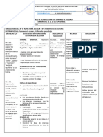 Planificar Por Semana 3-4 Tercero