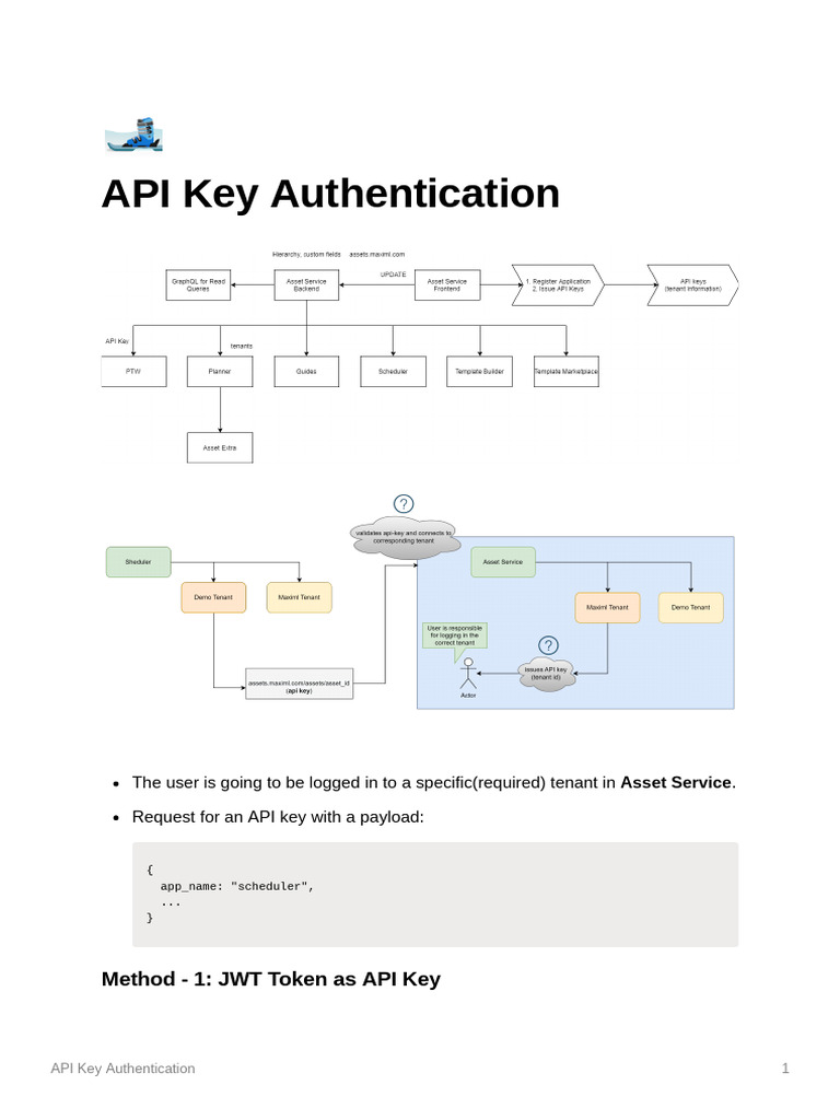 API Key Authentication | PDF | Authentication | Databases