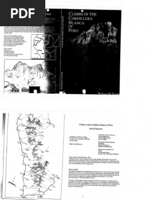 Climbs of the Cordillera Blanca: David Sharman