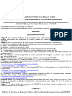 Lei Complementar Nº 1.044, de 13 de Maio de 2008 - Plano de Carreira - Assembleia Legislativa Do Estado de São Paulo