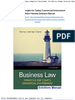 Business Law Principles For Todays Commercial Environment 5th Edition Twomey Solutions Manual