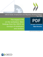 OECD - The Impact of AI On The Workplace Survey