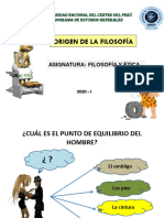 Origen de La Filosofía