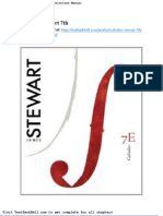 Calculus Stewart 7th Edition Solutions Manual
