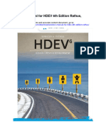 Solution Manual For Hdev 6th Edition Rathus