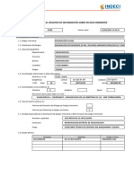 Ficha de Peligro Inminente Atoccmarca Sinpad