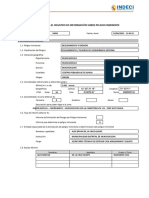 Ficha de Peligro Inminente Alto Sihua