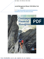 Contemporary Financial Management Moyer 13th Edition Test Bank