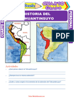 Historia Del Tahuantinsuyo para Cuarto Grado de Primaria