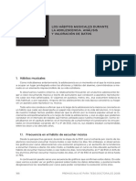 Los Hábitos Musicales Durante La Adolescencia. Análisis Y Valoración de Datos