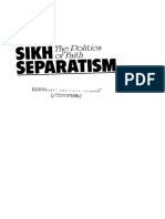 Sikh Separatism The Politics of Faith