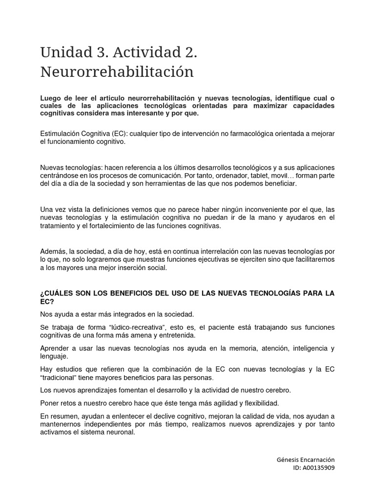 Unidad 3, 2 | PDF | Aprendizaje | Cognición