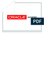 Oracle Database Design and Programming