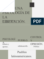 Picologia de La Liberacion (Comunitaria)