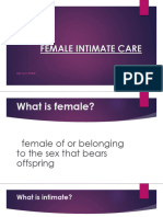 FEMALE INTIMATE CARE (Dec. 3, 2019)