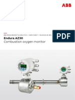 Endura AZ30: Combustion Oxygen Monitor