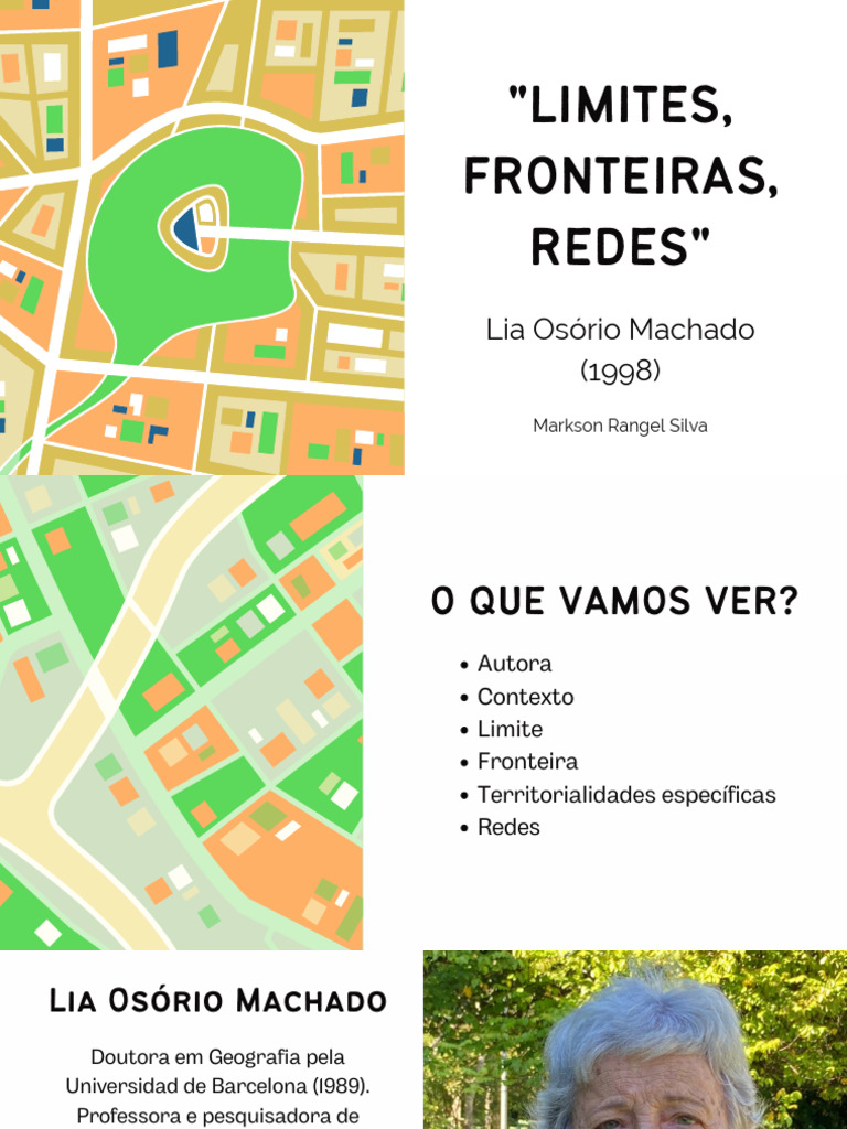 Limites e Fronteiras na Geografia | PDF | Geografia