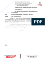 MEMO MULT 28-2020 Se Dispone Atender Oportunamente Requerimiento de Informacion