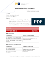Syllabus de Iluminación y Luminancia - 2021
