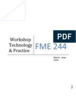 FME 244 - Workshop Tech