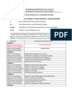 Informe Yuvicsa Mes Noviembre