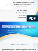 Águas Subterrânes